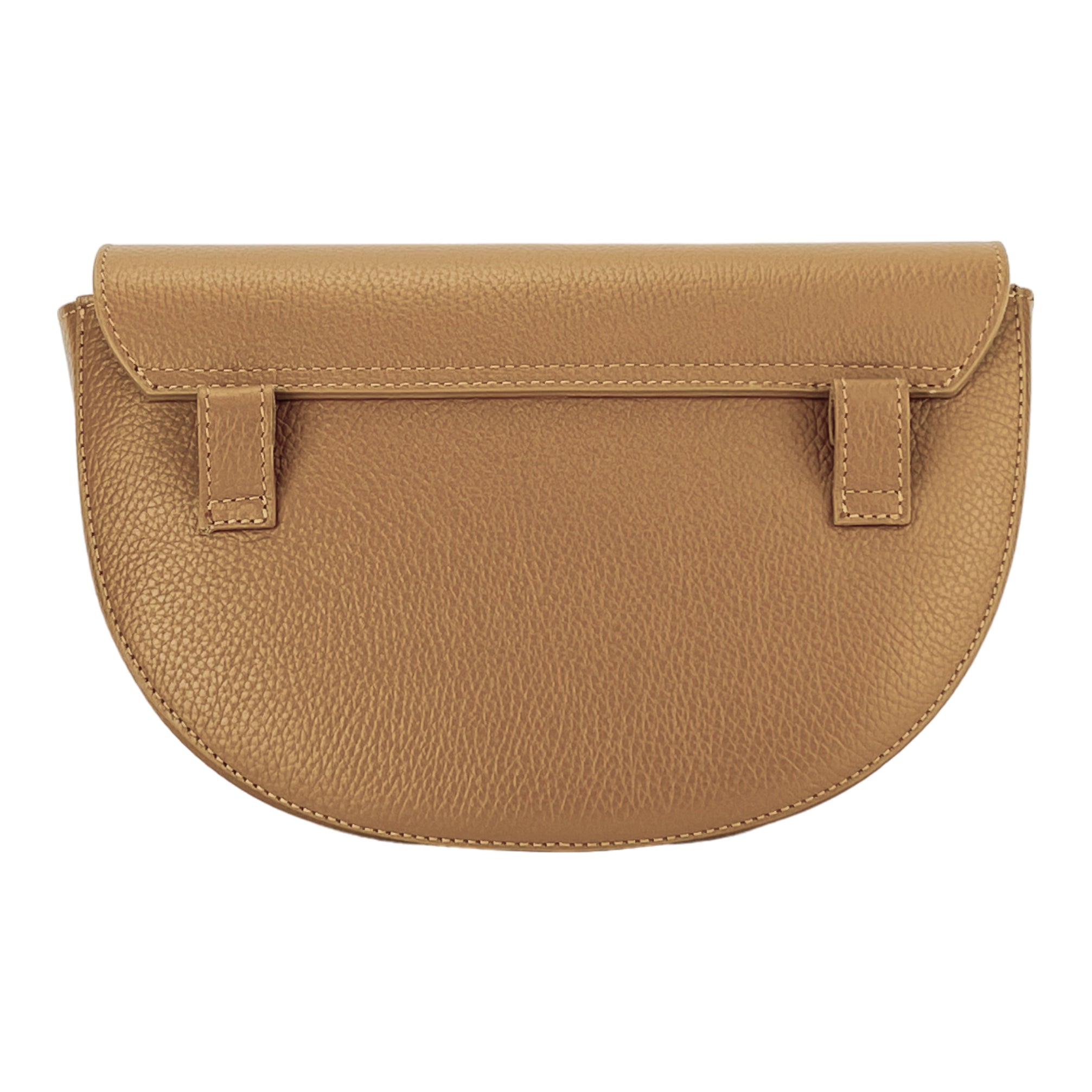 RB1027S | Borsa Donna a Bandoliera stondata in Vera Pelle Made in